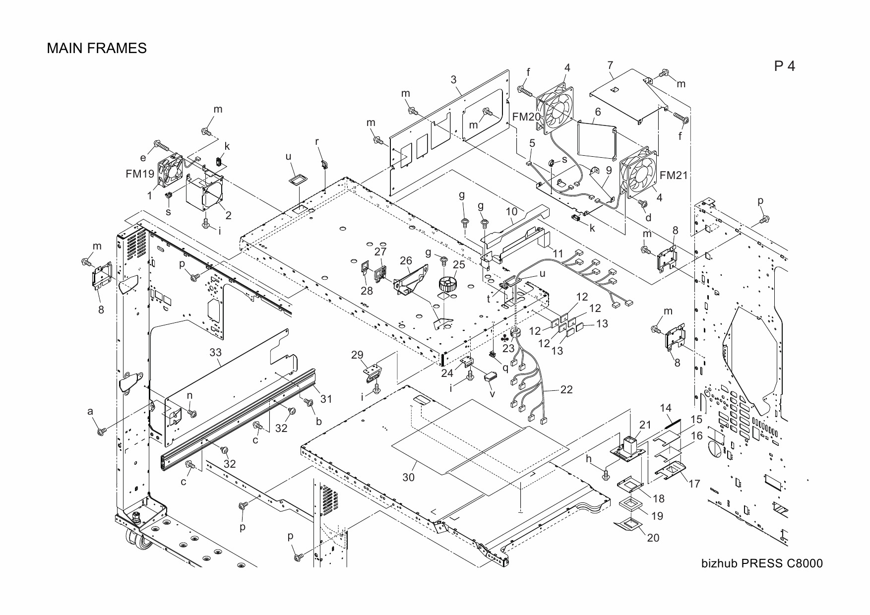 Konica-Minolta bizhub-PRESS C8000 Parts Manual-6